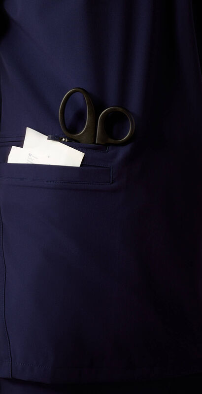Derham 6 Pocket Scrub Top 02